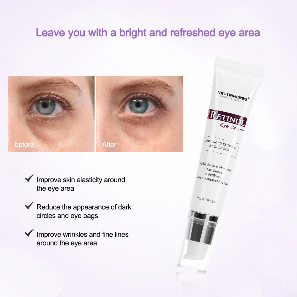 Wholesale OEM Neutriherbs Best Rapid Wrinkle Fineline Anti-Aging Retinol Eye Cream