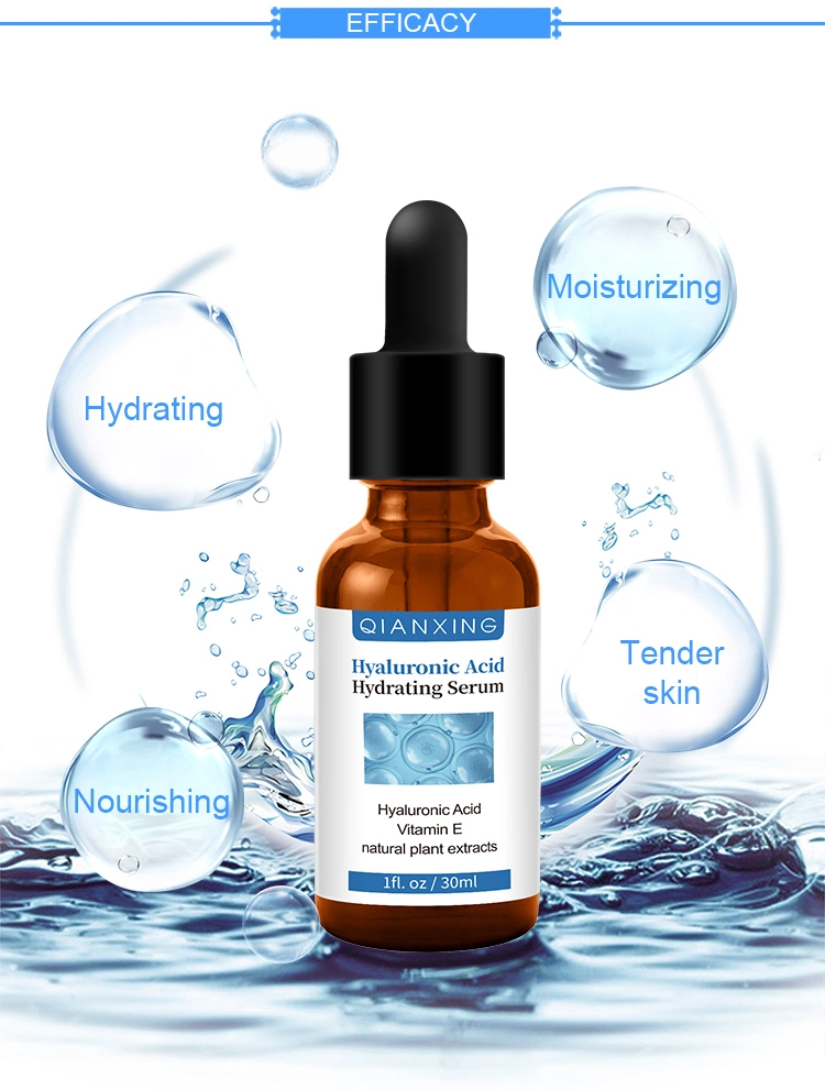 Private Label Hydrating Hyaluronic Acid Serum Improve Dry Rough Skin