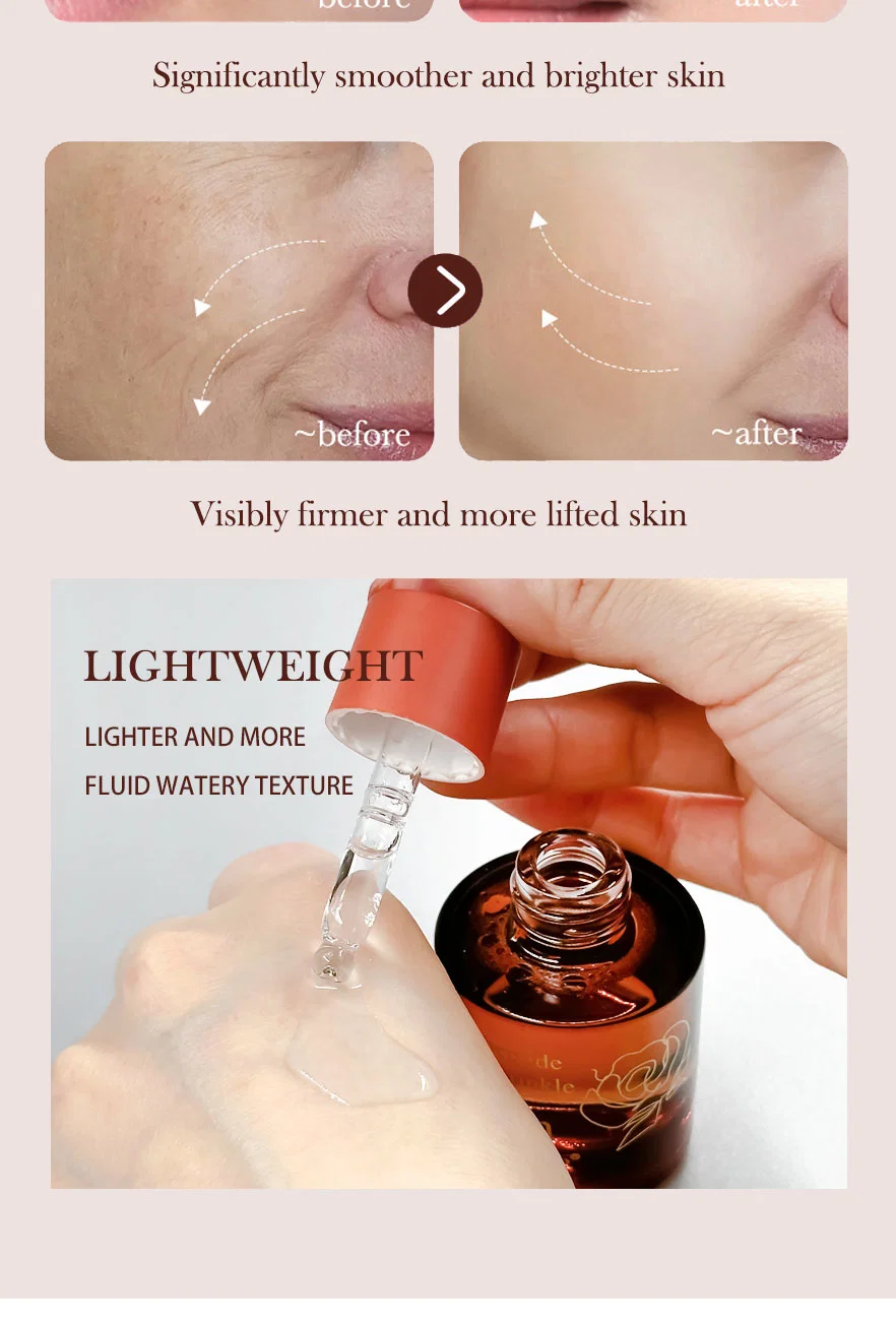 Anti-Wrinkle Serum Anti Aging Retinol Polypeptide Collagen Smoothing Fine Firming Radiant Serum