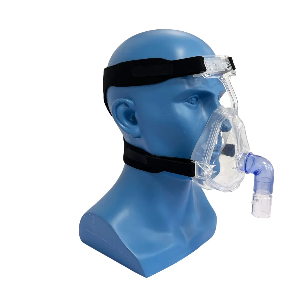 Medical Grade Silicone Material Adult CPAP Full Face Mask for Sleep Apnea