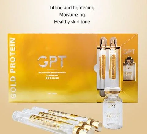 Anti Aging Gold Protein Peptide Line Carving Serum