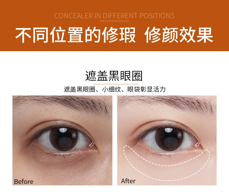 New Foundation Make-up Cream for Freckles Black Eye Circles Acne Marks Waterproof Facial Concealer