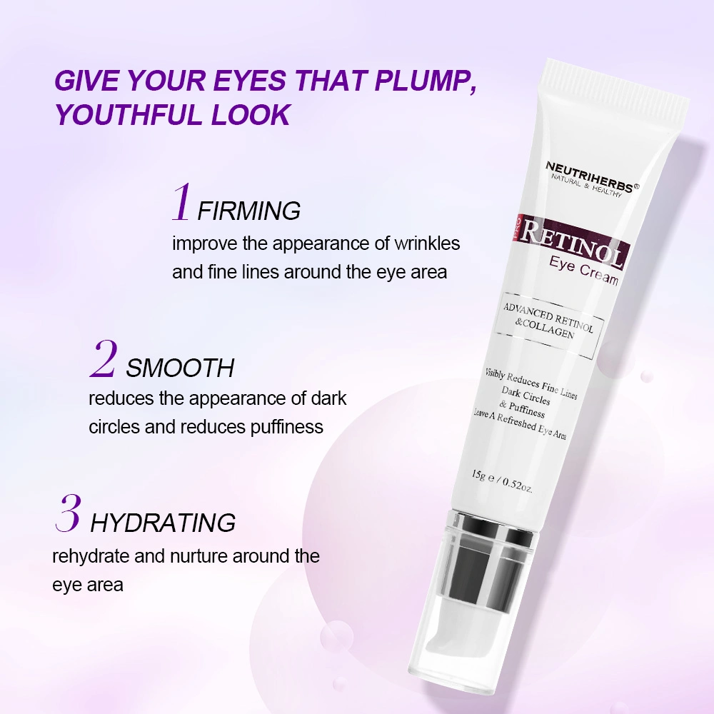 Wholesale OEM Neutriherbs Best Rapid Wrinkle Fineline Anti-Aging Retinol Eye Cream