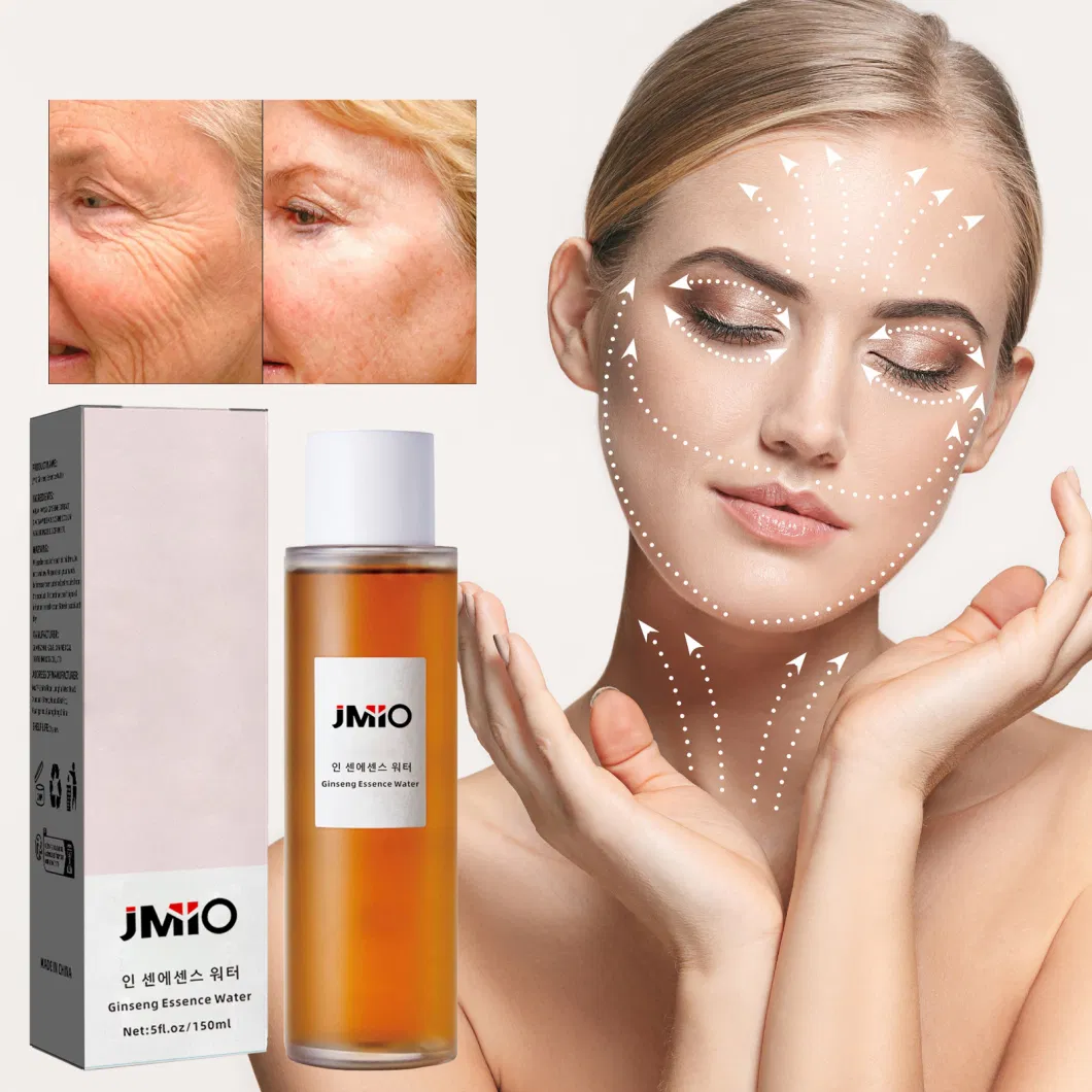 Private Label Skin Moisturizing Ginseng Essence Firming Face Beauty Whitening Anti-Aging Anti-Wrinkle Facial Toner