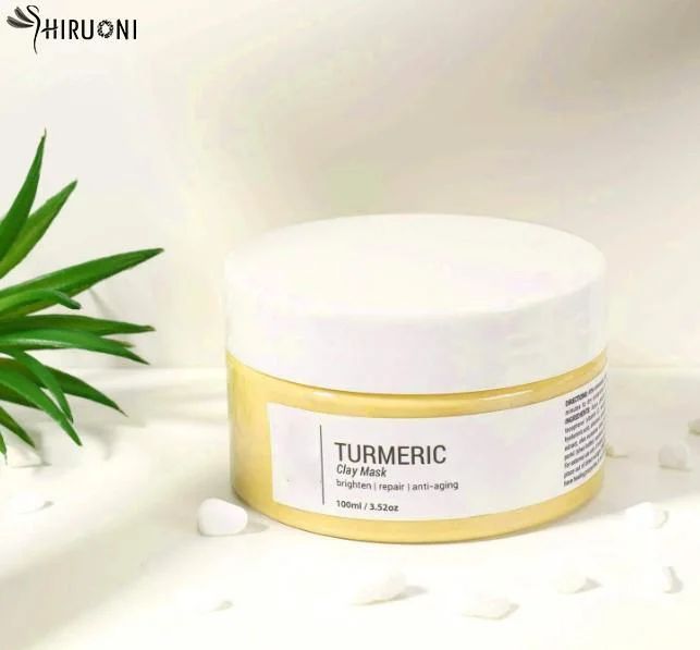 Customize Hyaluronic Acid Moisturizing Repairing Turmeric Clay Facial Mask