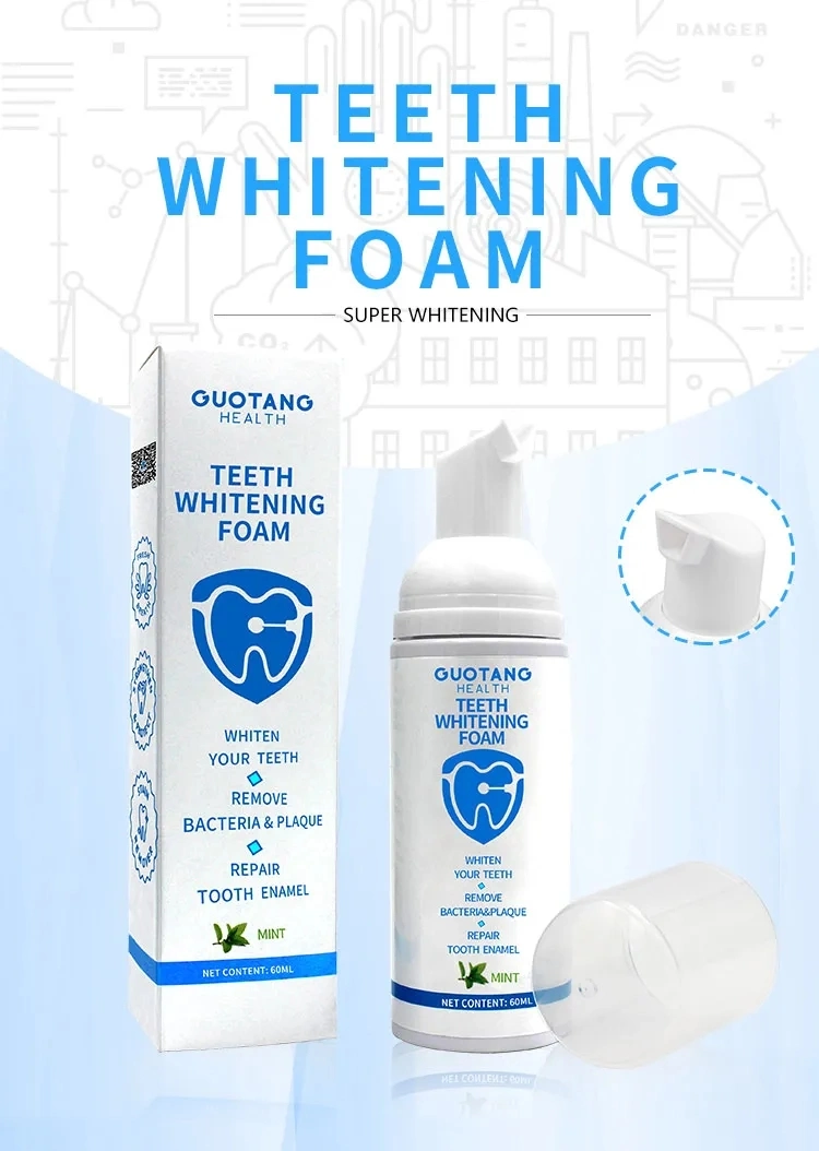 Toothpaste Tooth Mousse Cleaning Paste White Private Logo Kit Label Cleansing Teeth Whitening Foam