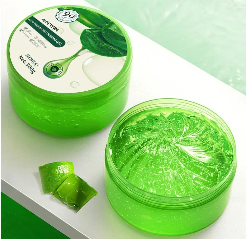 Online Wholesale in Stock Aloe Vera Gel Hydrating, Moisturizing and Oil Controlling Repair Aloe Vera Gel Moisturizing Nourishing Cream Cosmetics