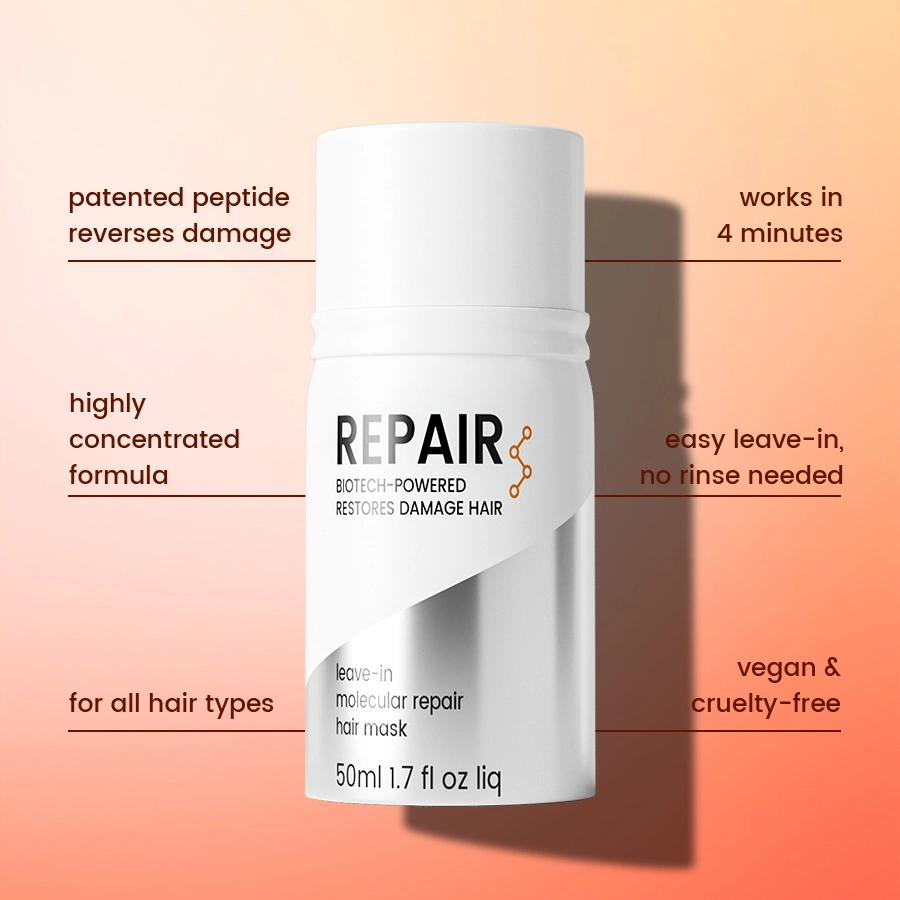 Private Label Repair Hair Mask Treatment Repair Dry Damaged Hair 4 Minutes to Reverse Hair Damage Cream Mask