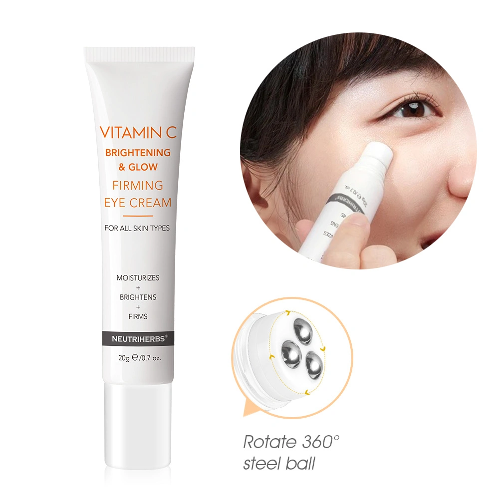 Hot Selling OEM Vitamin C Removing Dark Circle Anti-Wrinkle Brightening Collagen Eye Cream