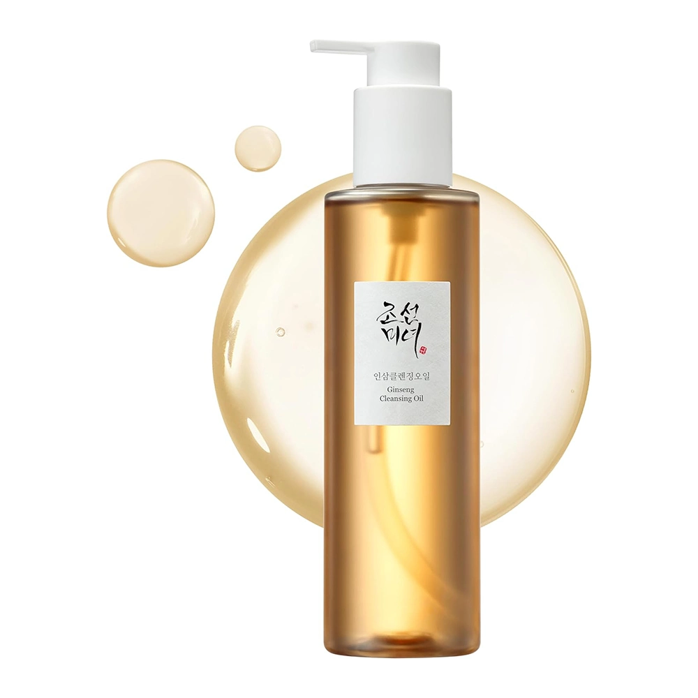 Private Label Cleansing Oil Korean Facial Cleanser Deep Moisturizing Soybean Oil Vegan Ginseng Cleansing Oil 210ml