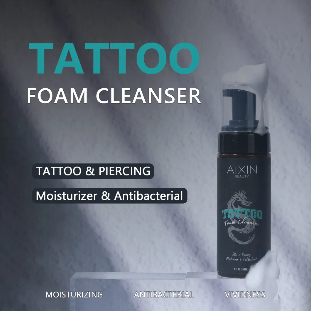 Beauty Cosmetics Skin Care Tattoo Foam Cleanser Tattoo Aftercare Cleansing Tattoo Bubble Soap Cleanser