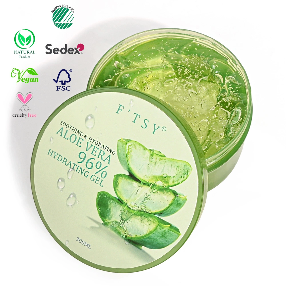 Custom Aloe Vera Hydrating Gel Hyaluronic Acid Face Care Gel