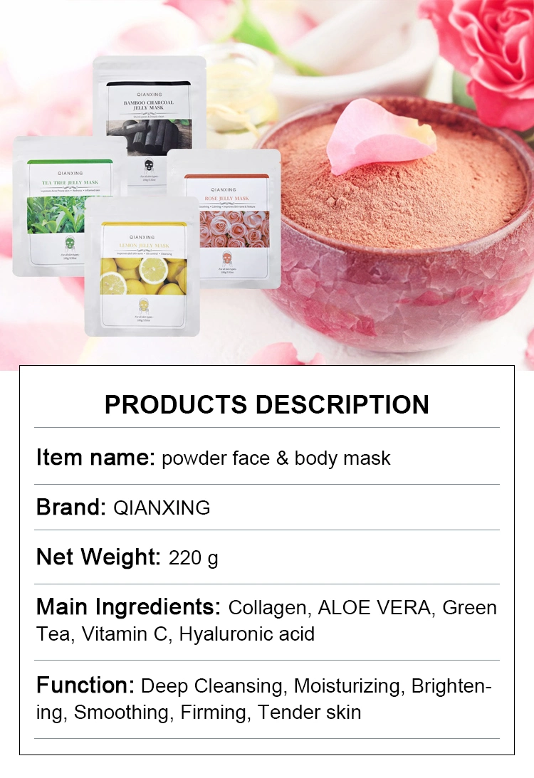 Powder Peel off Soft Mask Powder Face&Body Mask DIY SPA