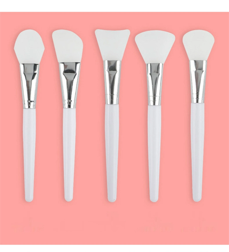 Soft Reusable Cosmetic Tool Treatment Facial Silicone Brush Clay Mask Mud Mixing Brush Apply Mask Stick Beauty for Skin Care