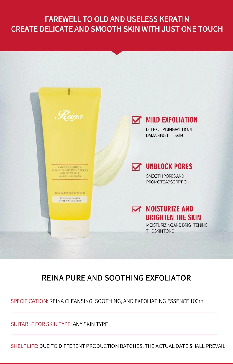 Natural Ultra Hydrating Nourishing Exfoliating Gel Peeling Face Cleansing Cleansing Scrub Gel