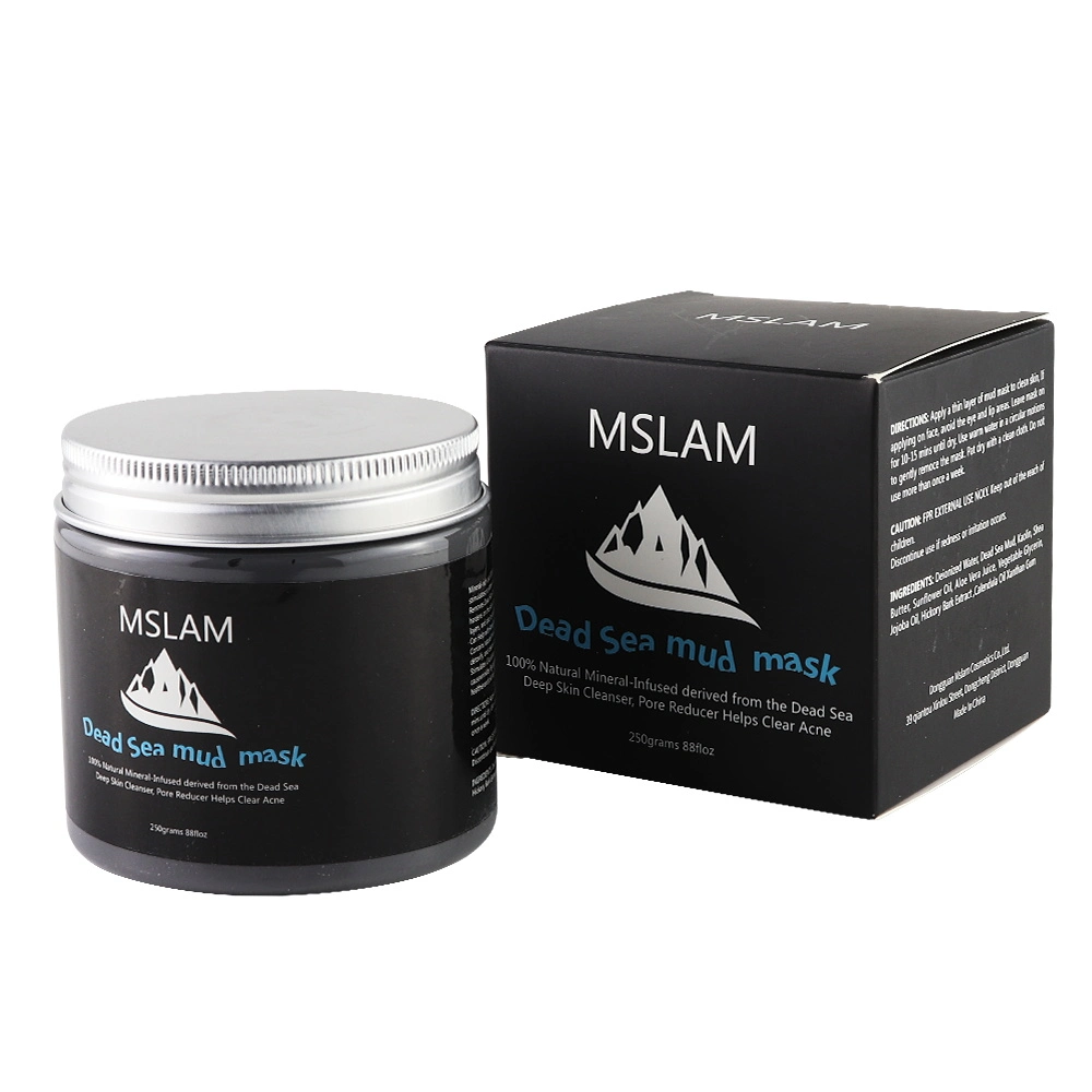 Private Label Cleansing Natural Black Dead Sea Mud Facial Mask