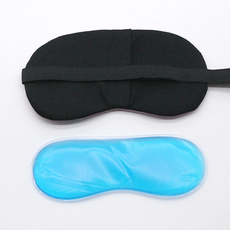 Cooling Custom Printed Eye Mask for Sleeping with Adjustable Strap Eye Patch with Cooling Gel Pad Inside