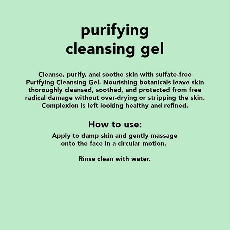 OEM ODM Vegan Purifying Cleansing Gel Moisturizing Gently Exfoliating Face Wash