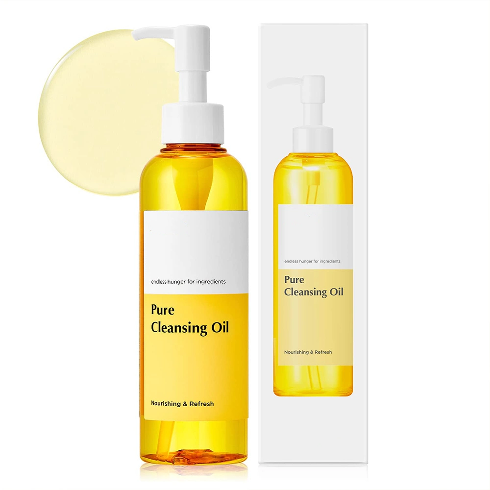 Private Label Facial Cleansing Oil Blackhead Pore Cleanser Daily Makeup Removal Argan Oil Korean Pure Cleansing Oil