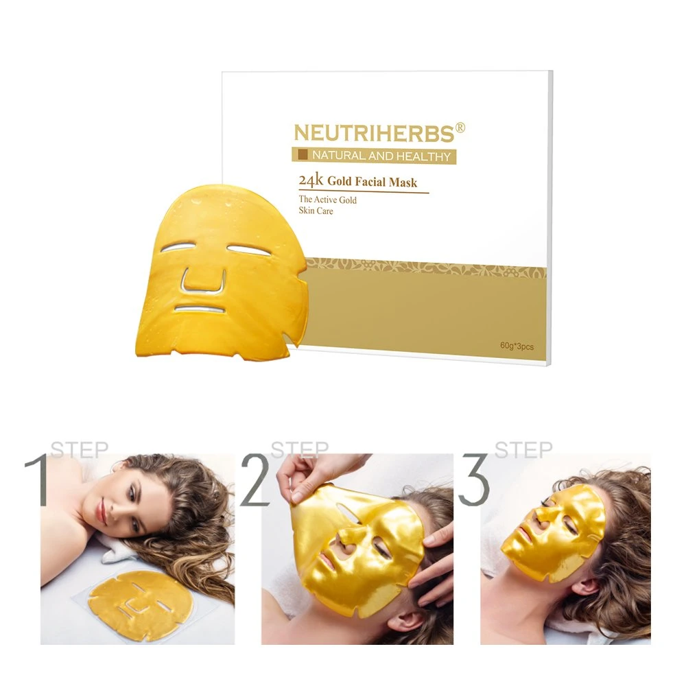 Natural Skin Care Tightening Nourishing Collagen Face Peel off Gold Mask