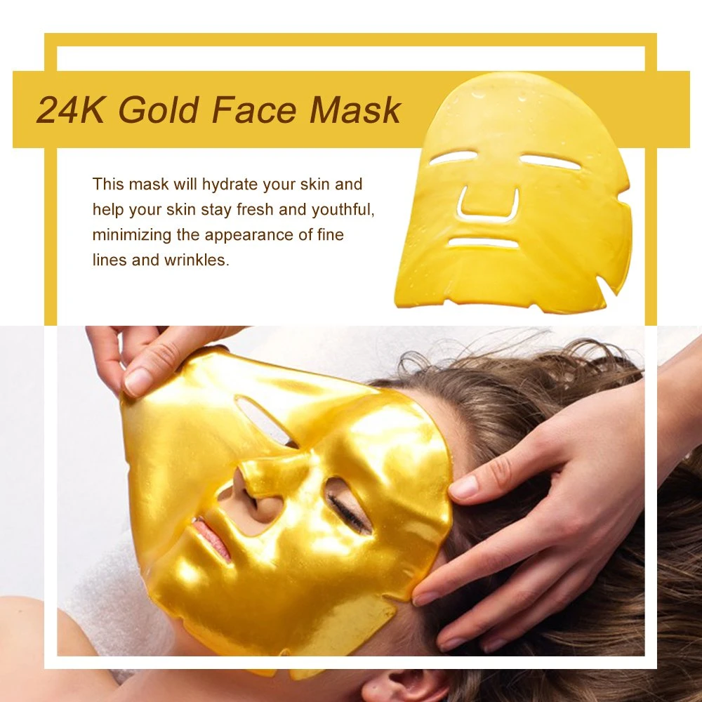 Natural Skin Care Tightening Nourishing Collagen Face Peel off Gold Mask