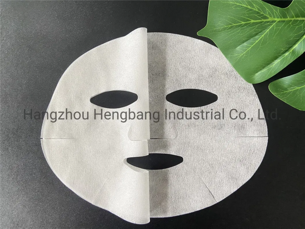 Pre-Cut Cosmeceutical Hydrating Face Mask Sheet Nonwoven Fabric