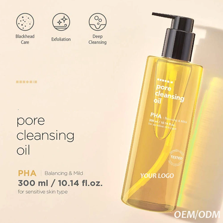 OEM Cleansing Oil Blackhead Cleanser Balancing and Mild for Sensitive Skin