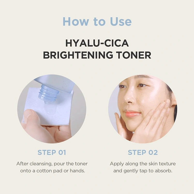 Advanced Custom Hydrating and Refreshing Hyaluronic Acid Cica Niacinamide Brightening Toner