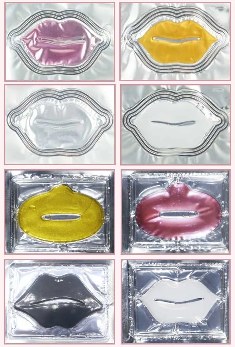 Wholesale Lip Sleeping Mask 24K Gold Collagen Lip Mask