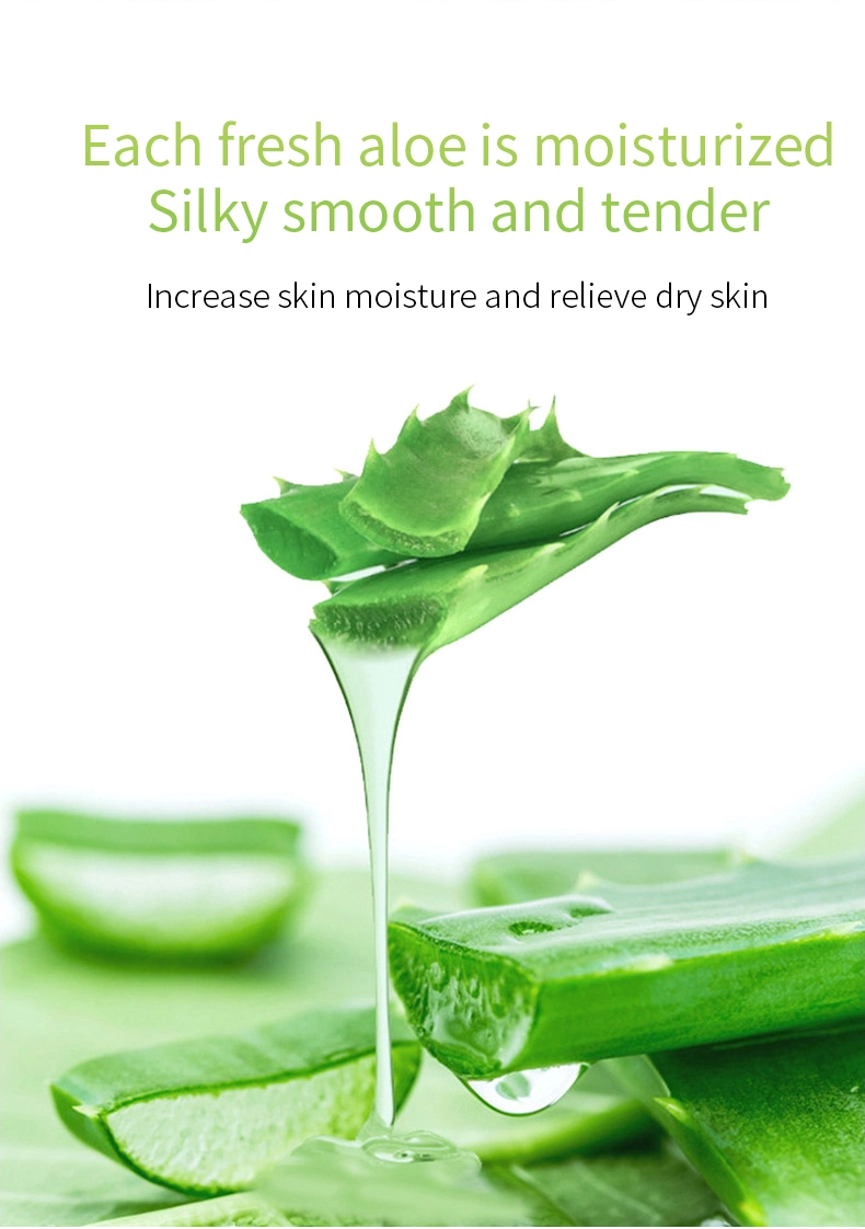 OEM Aloe Vera Deep Cleansing Exfoliating Face Cleaner Mousse Moisturizing Brightening Foam Face Wash Facial Cleanser