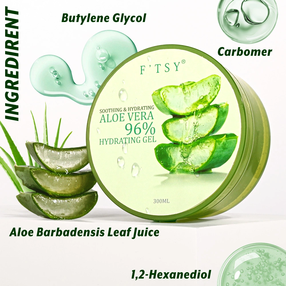 Custom Aloe Vera Hydrating Gel Hyaluronic Acid Face Care Gel