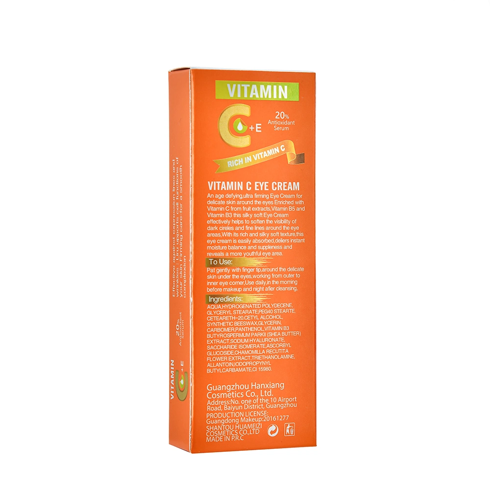 Wholesale Vitamin C Anti-Oxidation Anti-Wrinkle Hydrating Eye Treatment Cream