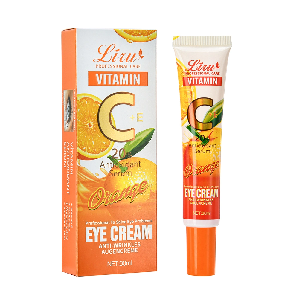 Private Label OEM Wholesale Skin Care Anti Wrinkle Eye Treatment Cosmetic Organic Vitamin C Eye Cream