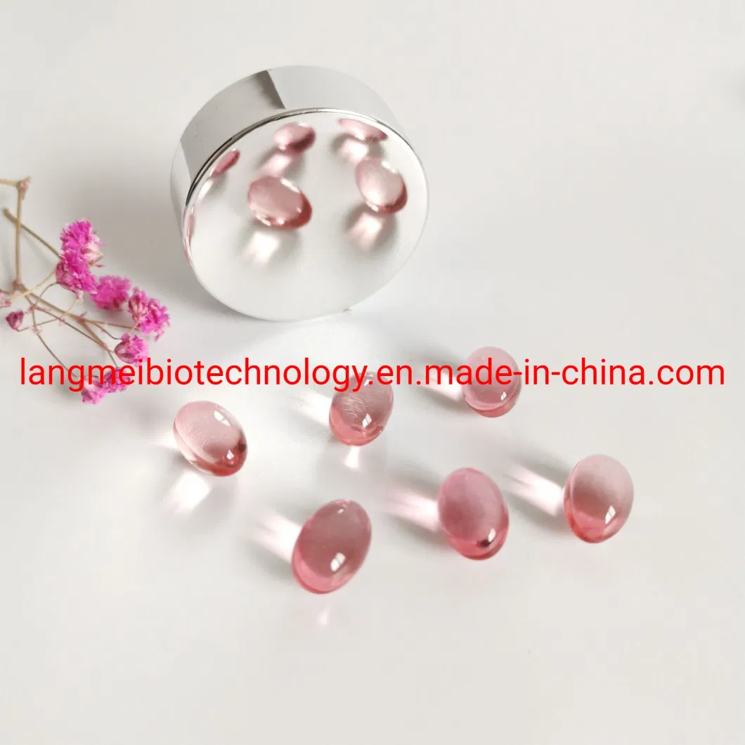 Private Label Beauty Products Vitamin C + Rose Oil + Hyaluronic Acid Anti Aging Capsule