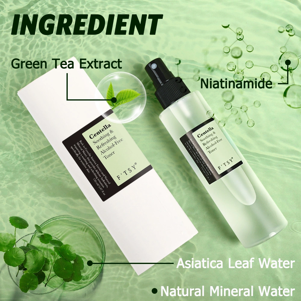 Vegan Soothing Antioxidant Hydrating Repairing Calming Centella Toner