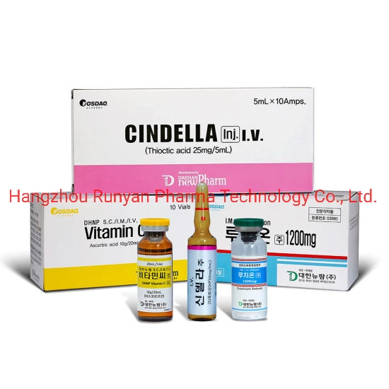 Cindella Thioctic Acid Injection 25mg/5ml Vitamin C Glutathione