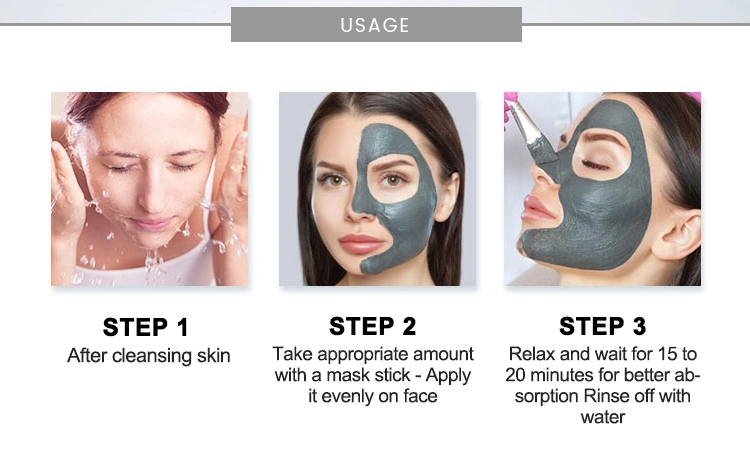 Cosmetic Skin Care Cleansing Hydrate Dead Sea Mud Mask Face Beauty Clay Facial Mask