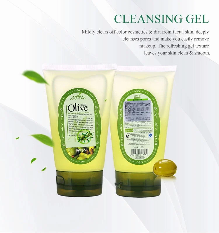 OEM Private Label Olive Deep Cleansing Moisturizing Oil Makeup Remover