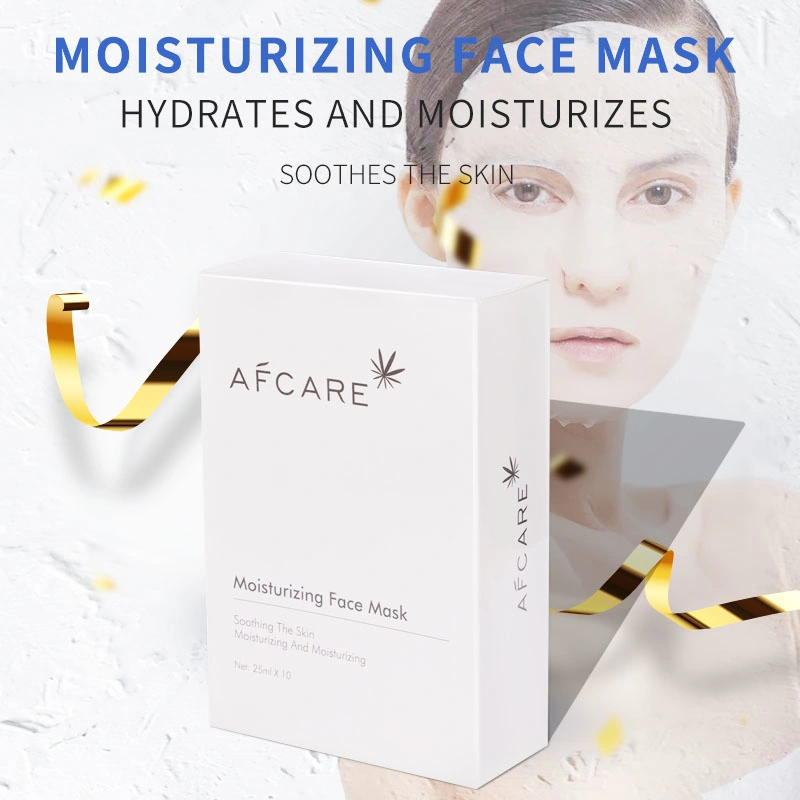 Hot Sale Skin Care Product Whitening Moisture Sheet Face Mask Black Private Label Face Mask