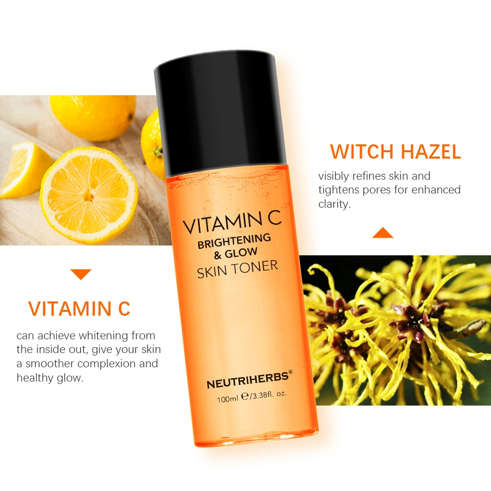 Private Label Skin Care Witch Hazel for Acne Prone Sensitive Skin Vc Toner