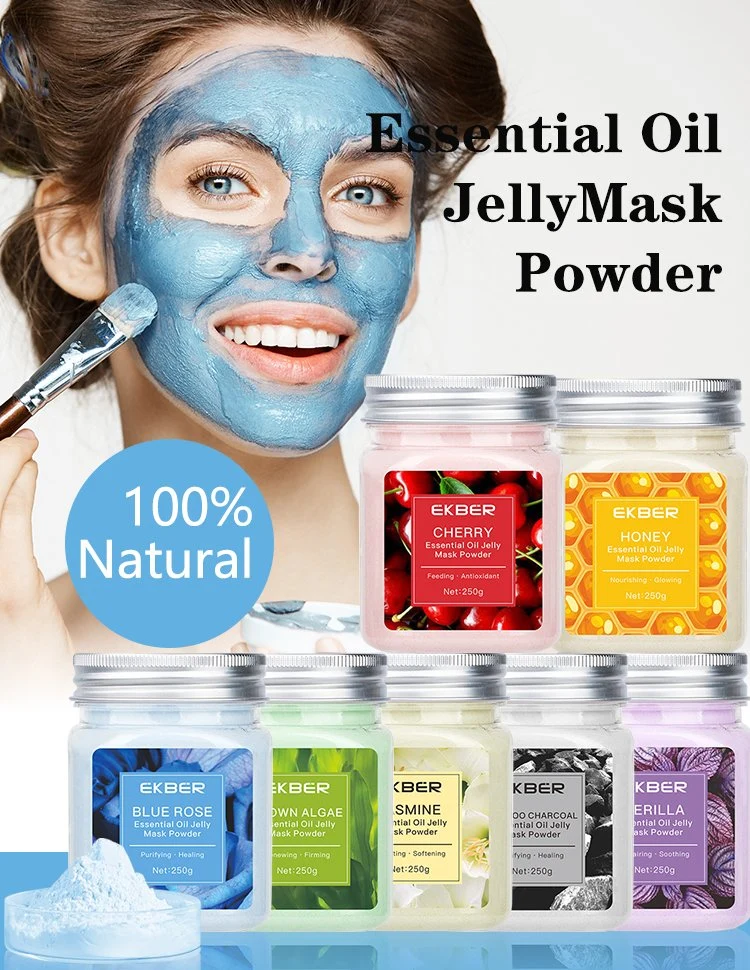 Hydrogel Jelly Powder Mask Whitening Cherry Peel off Powder Facial Mask