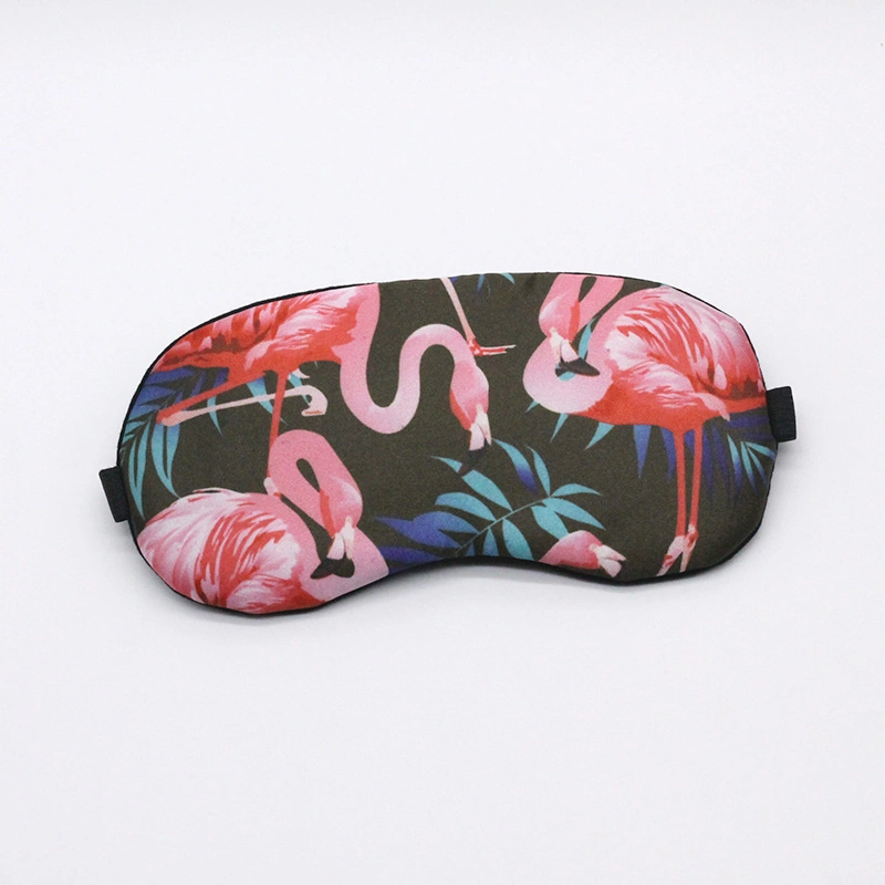 Cooling Custom Printed Eye Mask for Sleeping with Adjustable Strap Eye Patch with Cooling Gel Pad Inside