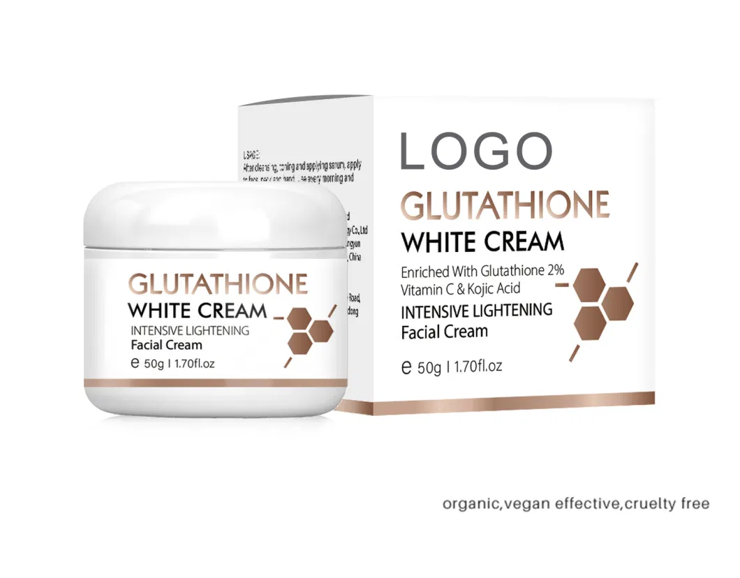 Beauty Cosmetics Skin Care Glutathione White Cream Intensive Lightening Facial Cream