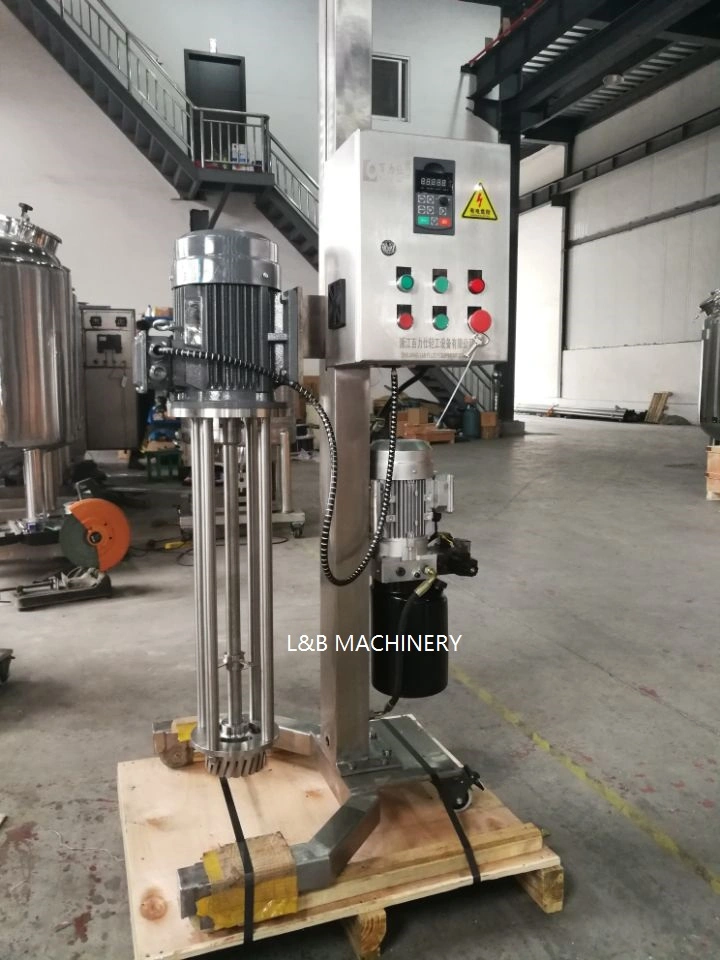 Industrial High Speed Shear Homogenizing Machine Cosmetic Mixing Liquid Mixer Paste Cream