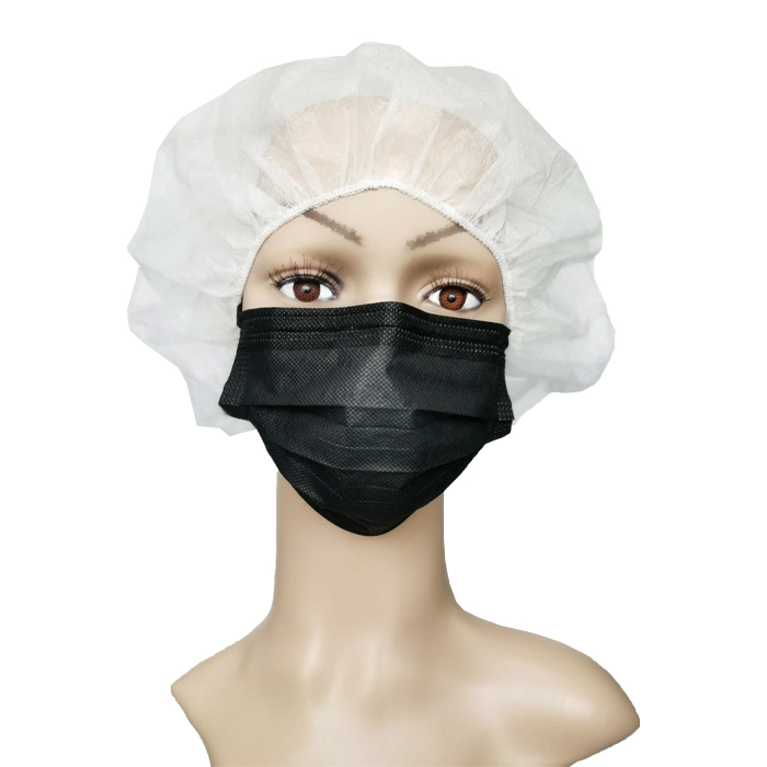 CE Approved Type Iir Disposable Mouth Masks Triple Masks Disposable Black Surgical Mask Non Woven Facial Mask Hospital Medical Surgical Dental 3ply Face Mask