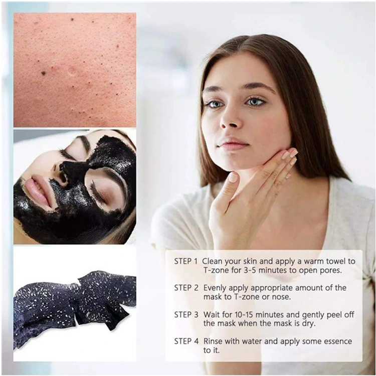 Wholesale Deep Cleansing Charcoal Blackhead Peel off Face Mask