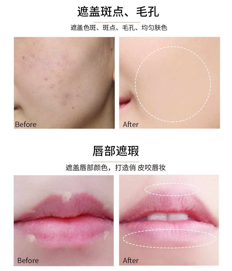 New Foundation Make-up Cream for Freckles Black Eye Circles Acne Marks Waterproof Facial Concealer