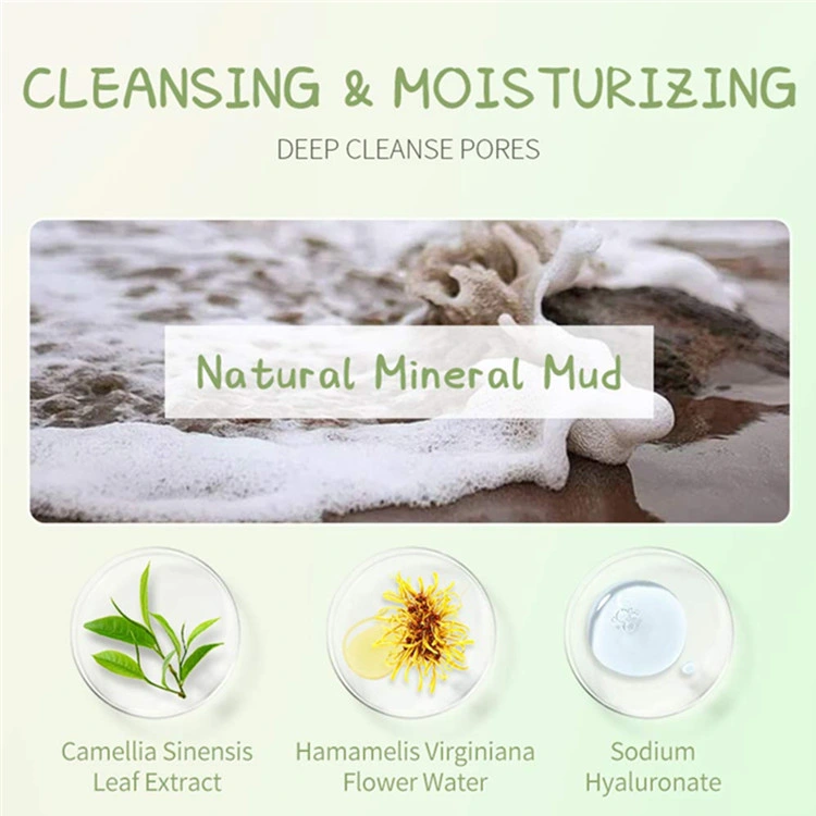 OEM Soft and Smooth Deep Cleanse Green Tea Mud Mask