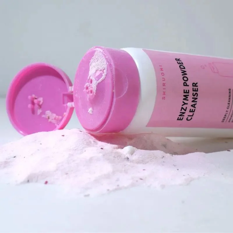 Hot-Selling Natural Rose Cleansing Powder Enzyme Face Powder Wash Deep Cleansing Face Powder