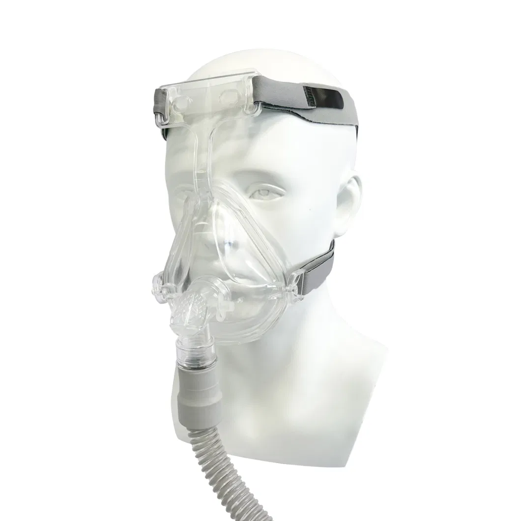 Medical Grade Silicone Material Adult CPAP Full Face Mask for Sleep Apnea